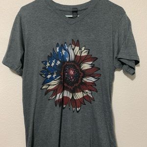 American Sunflower Tee